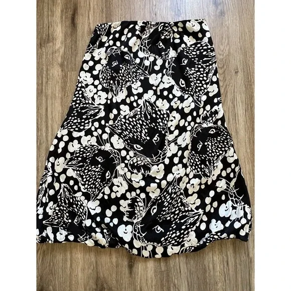 Anthropologie Wendy Katlen printed skirt Size 4 - Picture 1 of 7